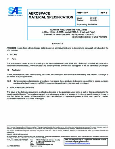 Standards PDF Cover Page