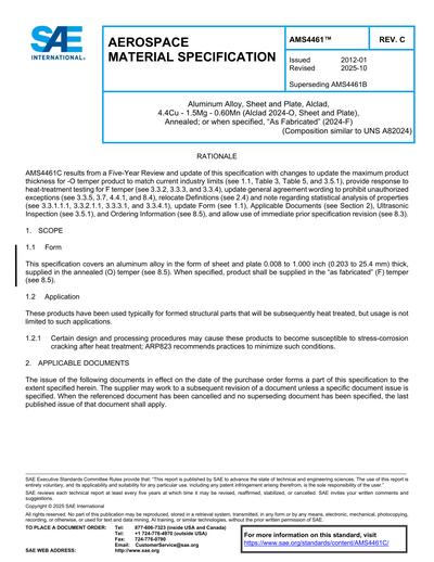 Standards PDF Cover Page