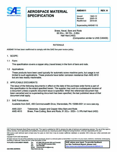 Standards PDF Cover Page