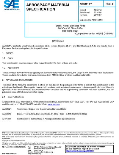 Standards PDF Cover Page