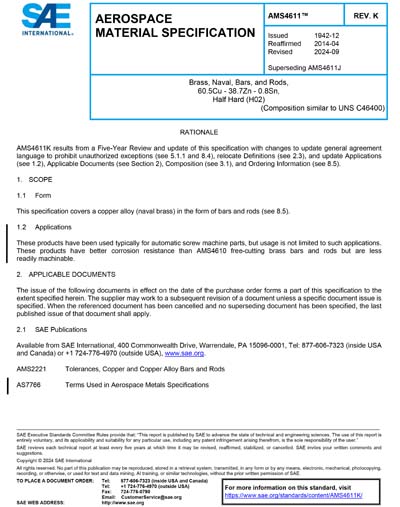 Standards PDF Cover Page