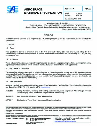 Standards PDF Cover Page