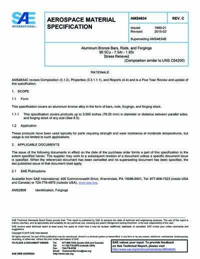 Standards PDF Cover Page