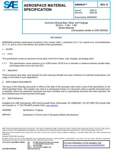 Standards PDF Cover Page