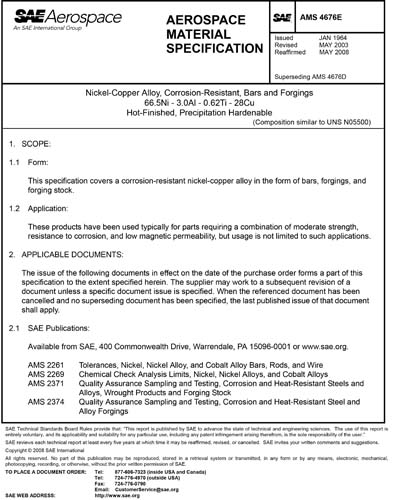 Standards PDF Cover Page