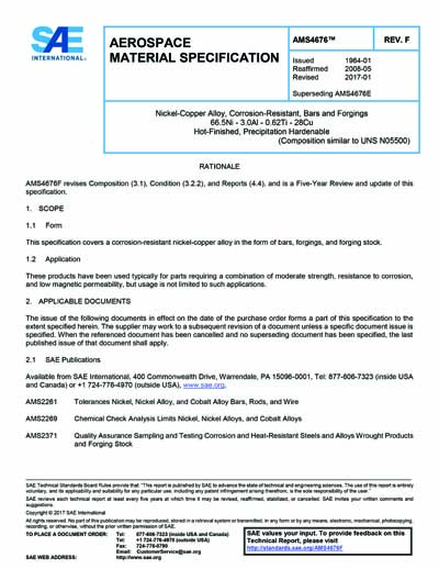 Standards PDF Cover Page
