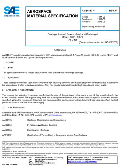 Standards PDF Cover Page
