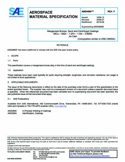 Standards PDF Cover Page