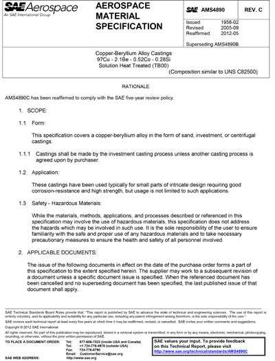 Standards PDF Cover Page