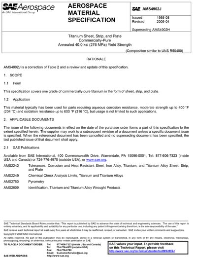 Standards PDF Cover Page