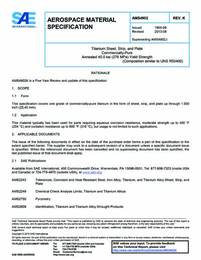 Standards PDF Cover Page