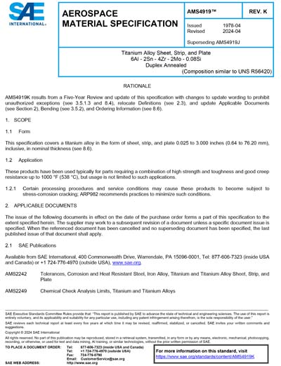 Standards PDF Cover Page