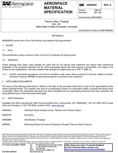Standards PDF Cover Page