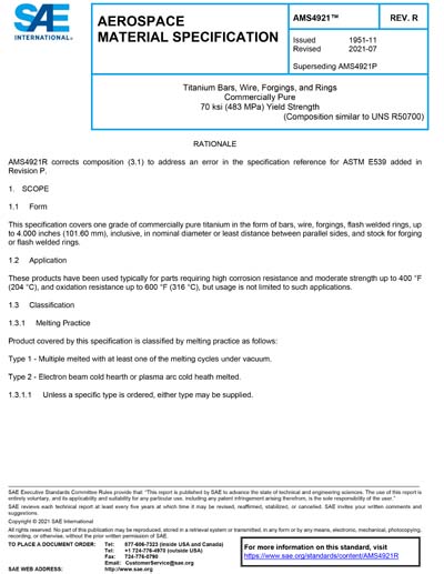 Standards PDF Cover Page