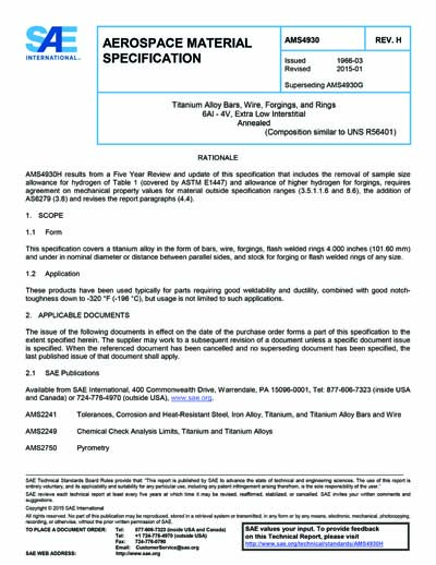 Standards PDF Cover Page