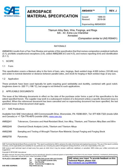 Standards PDF Cover Page
