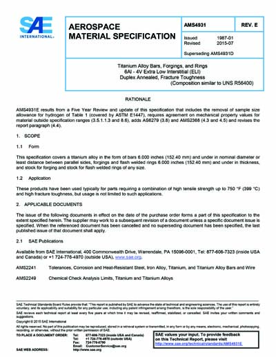 Standards PDF Cover Page