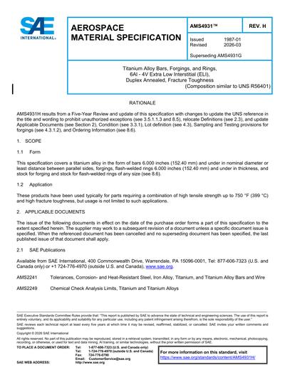 Standards PDF Cover Page
