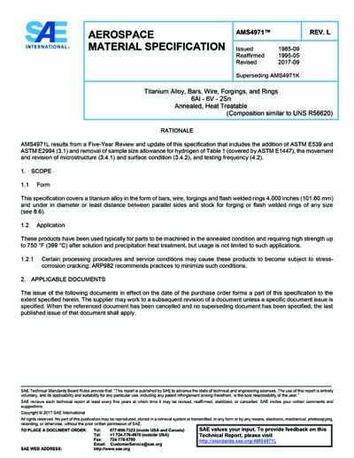 Standards PDF Cover Page
