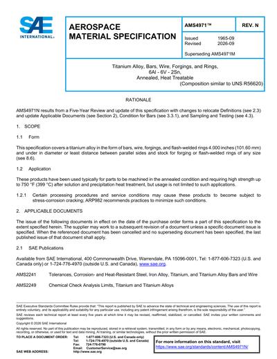 Standards PDF Cover Page