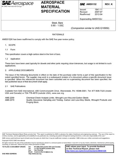 Standards PDF Cover Page