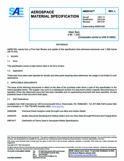 Standards PDF Cover Page