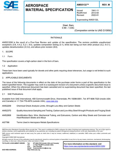 Standards PDF Cover Page