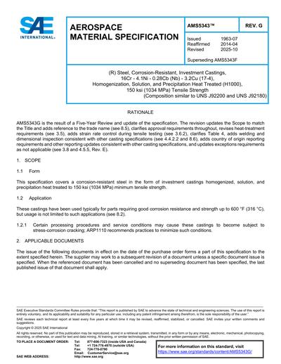 Standards PDF Cover Page