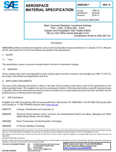 Standards PDF Cover Page