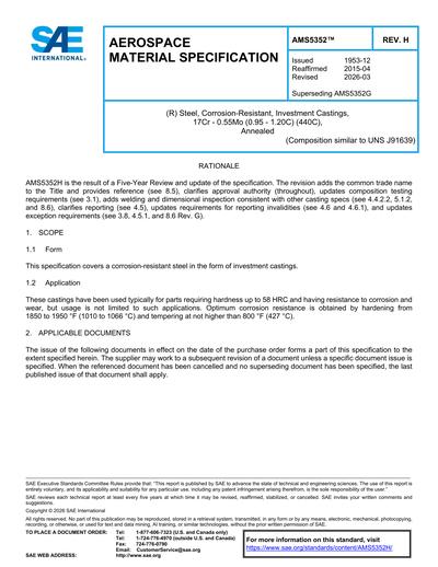 Standards PDF Cover Page