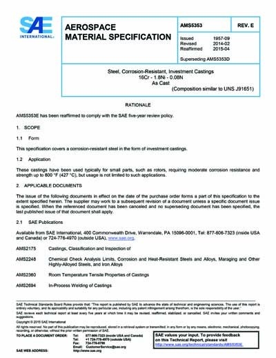 Standards PDF Cover Page