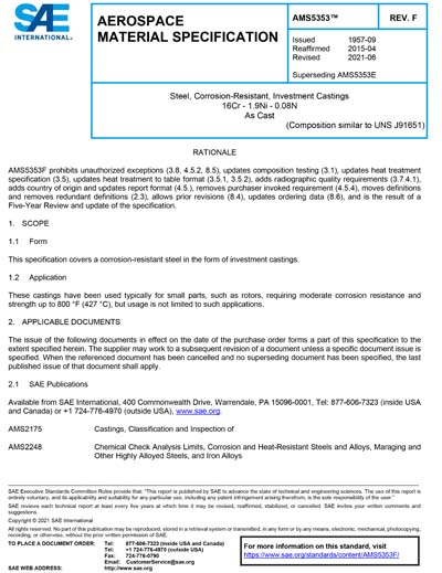 Standards PDF Cover Page