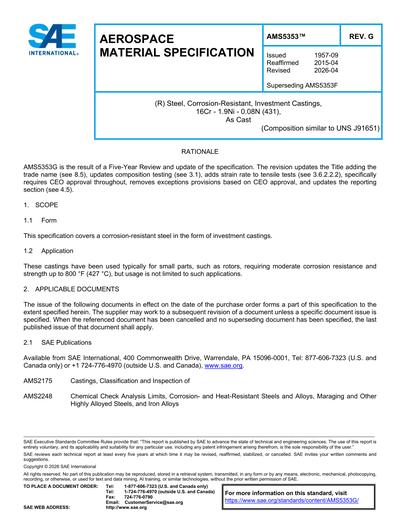 Standards PDF Cover Page