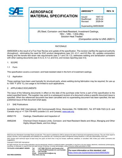 Standards PDF Cover Page