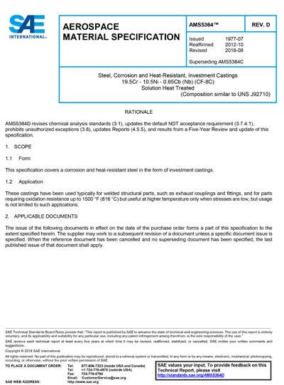 Standards PDF Cover Page