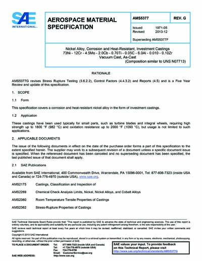 Standards PDF Cover Page