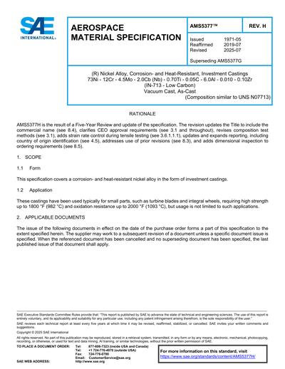 Standards PDF Cover Page