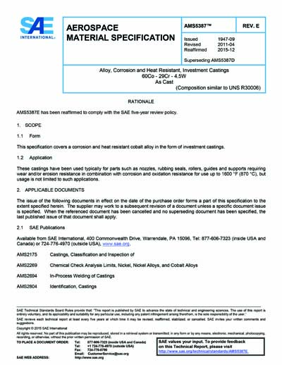 Standards PDF Cover Page