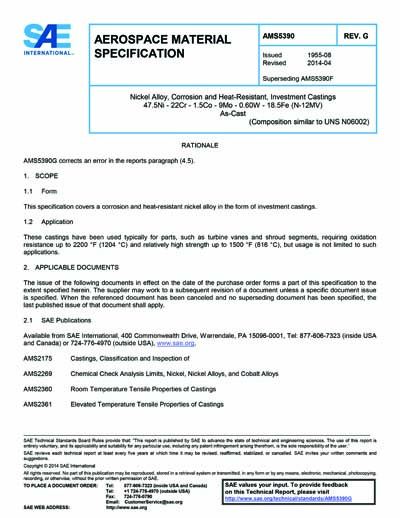 Standards PDF Cover Page