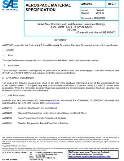 Standards PDF Cover Page