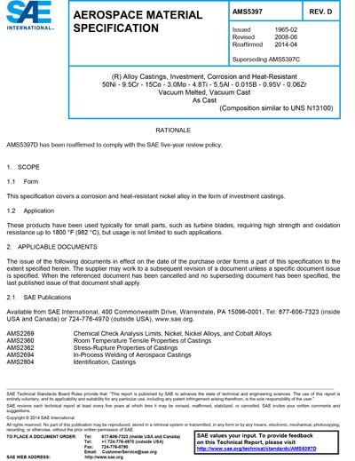 Standards PDF Cover Page