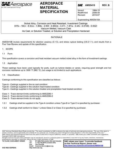 Standards PDF Cover Page