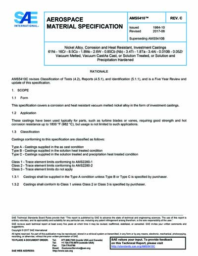 Standards PDF Cover Page