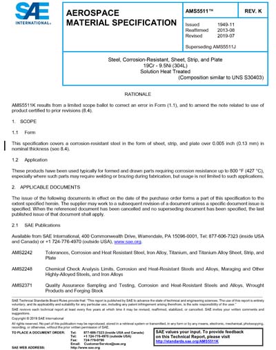 Standards PDF Cover Page