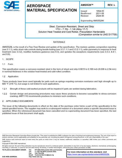 Standards PDF Cover Page