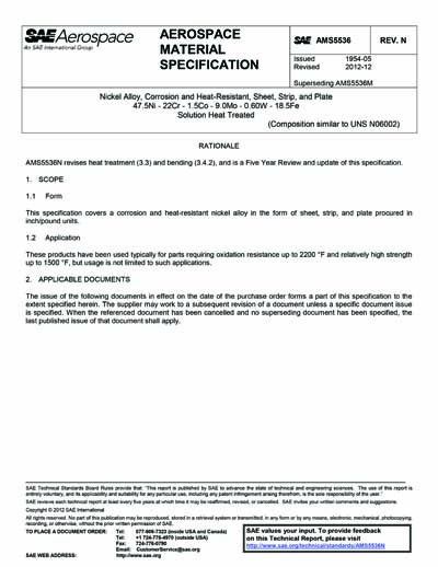 Standards PDF Cover Page