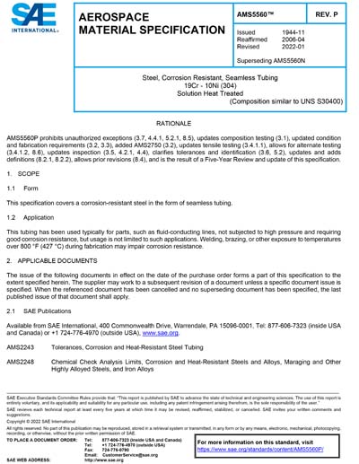 Standards PDF Cover Page