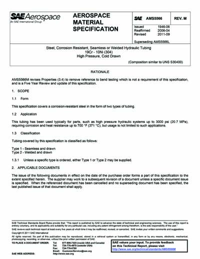 Standards PDF Cover Page