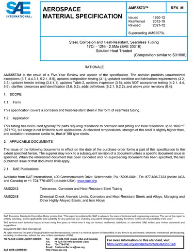 Standards PDF Cover Page
