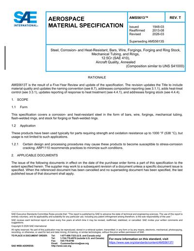 Standards PDF Cover Page
